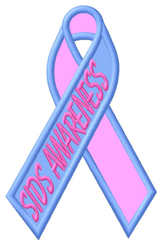 SIDS Awareness Machine Embroidery Design