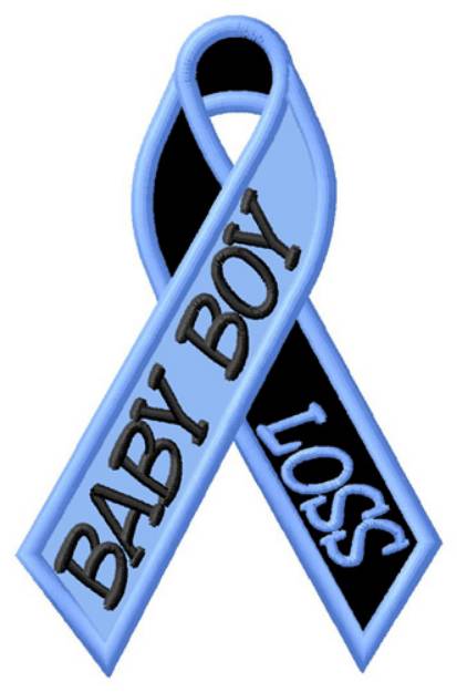 Picture of Baby Boy Loss Machine Embroidery Design
