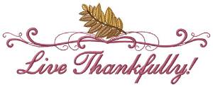 Picture of Thanksgiving Border Machine Embroidery Design