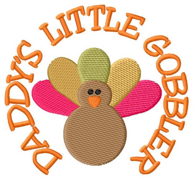 Picture of Daddys Gobbler Machine Embroidery Design