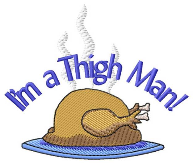 Picture of Turkey Thigh Machine Embroidery Design
