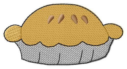 Pie Machine Embroidery Design