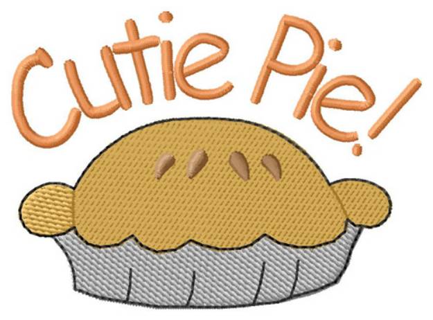 Picture of Cutie Pie Machine Embroidery Design