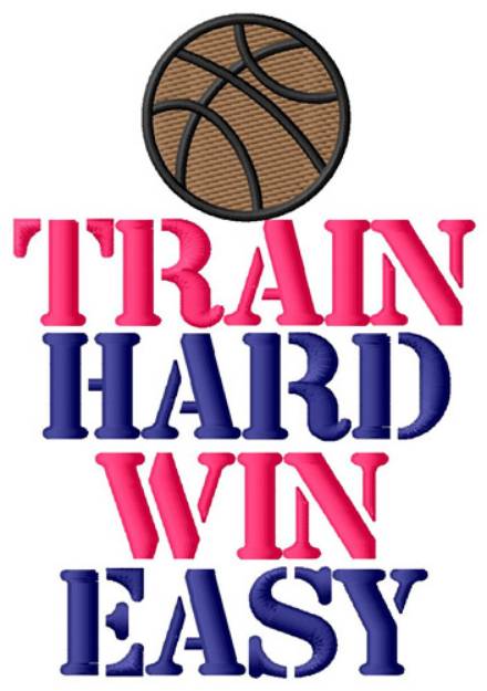 Picture of Basketball Training Machine Embroidery Design