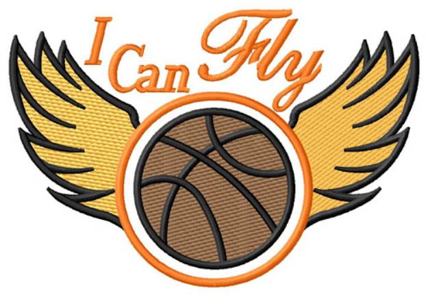 Picture of I Can Fly Machine Embroidery Design
