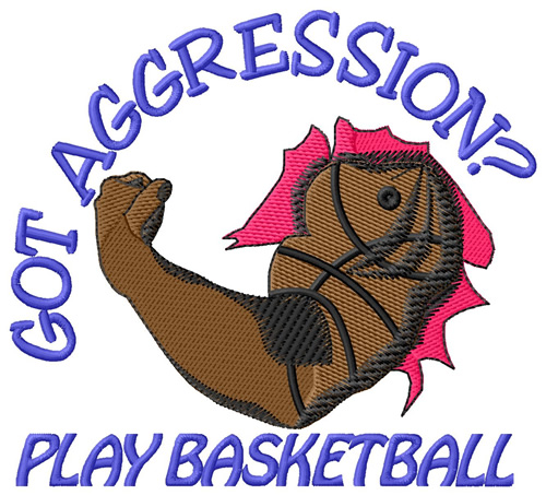 Play Basketball Machine Embroidery Design