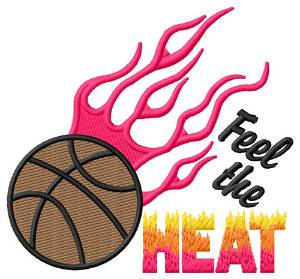 Picture of Feel The Heat Machine Embroidery Design