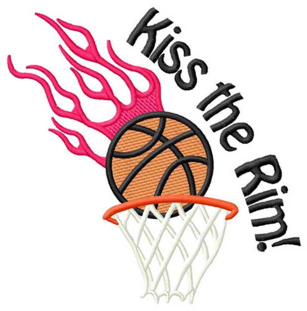 Picture of Kiss the Rim Machine Embroidery Design