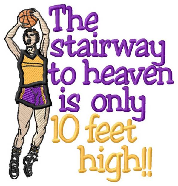 Picture of Stairway To Heaven Machine Embroidery Design