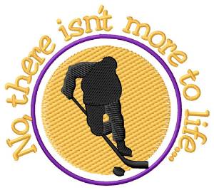 Picture of Hockey Life Machine Embroidery Design
