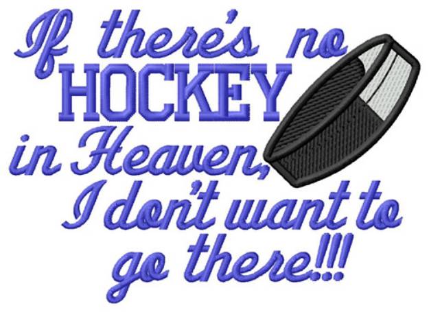 Picture of Hockey Heaven Machine Embroidery Design