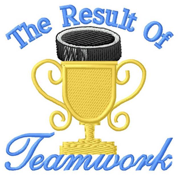 Picture of The Results Of Teamwork Machine Embroidery Design