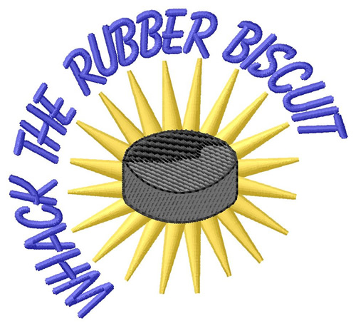 Whack The Rubber Biscuit Machine Embroidery Design