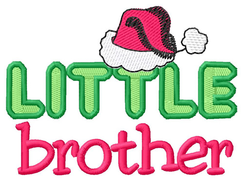 Little Brother Machine Embroidery Design