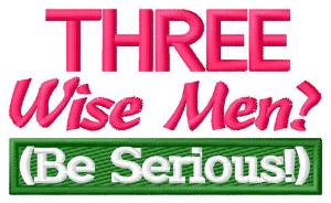Picture of Three Wise Man Machine Embroidery Design