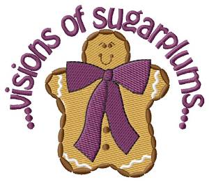 Picture of Visions Of Sugarplums Machine Embroidery Design