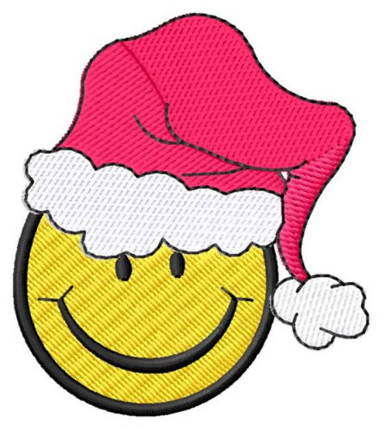 Picture of Smiley Santa Machine Embroidery Design