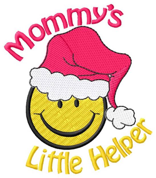 Picture of Mommys Little Helper Machine Embroidery Design