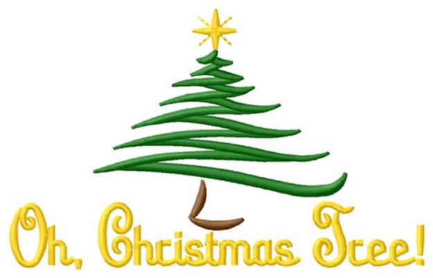 Picture of Oh, Christmas Tree Machine Embroidery Design