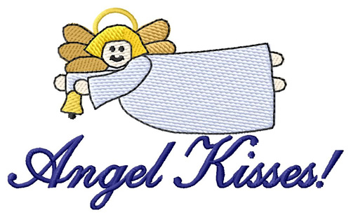 Angel Kisses Machine Embroidery Design