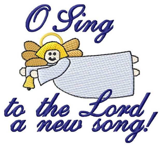 Picture of A New Song Machine Embroidery Design