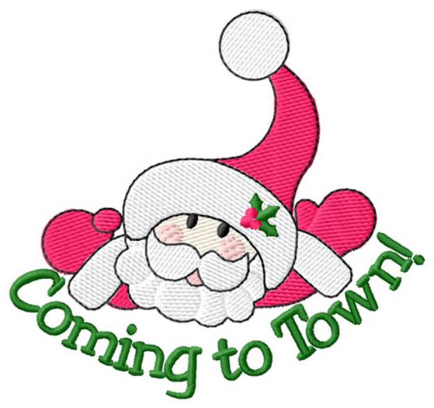 Picture of Coming to Town Machine Embroidery Design