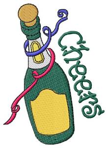 Picture of Cheers Machine Embroidery Design
