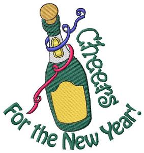 Picture of For The New Year Machine Embroidery Design