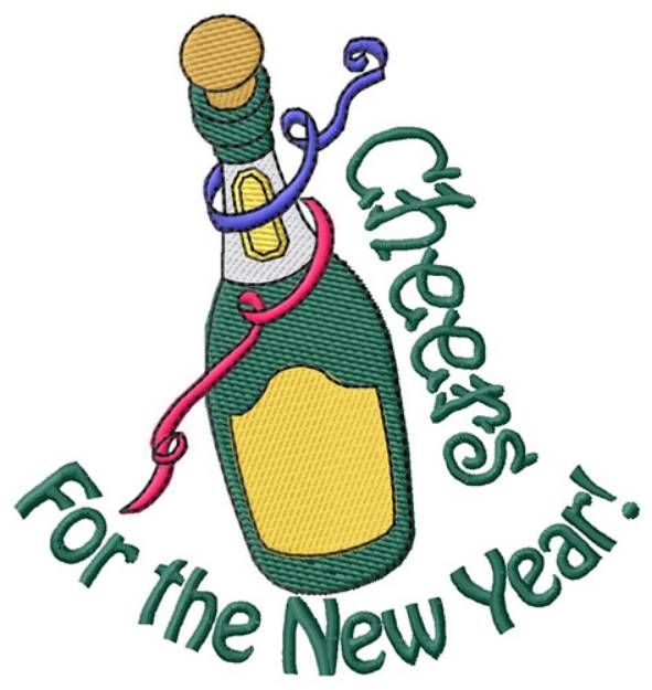 Picture of For The New Year Machine Embroidery Design
