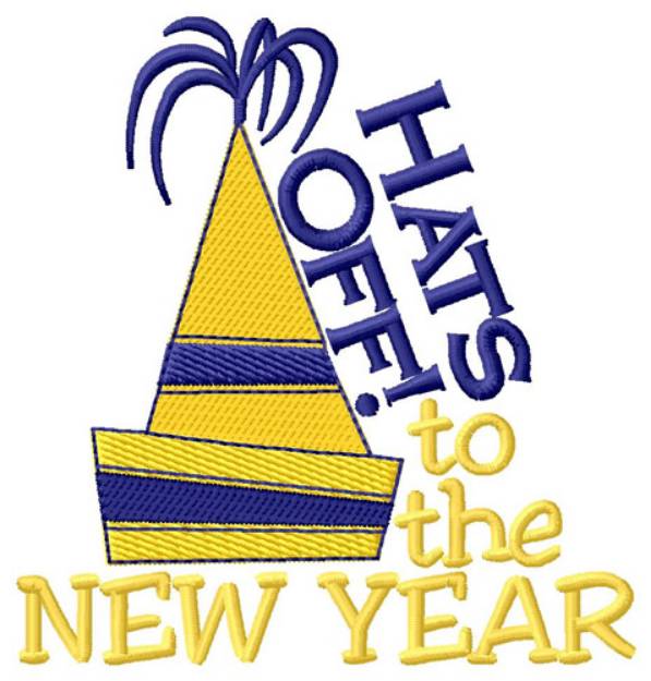 Picture of New Year Machine Embroidery Design