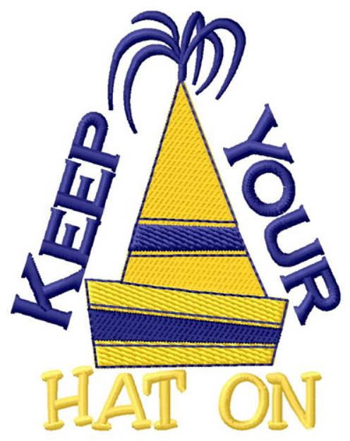 Picture of Keep Your Hat On Machine Embroidery Design