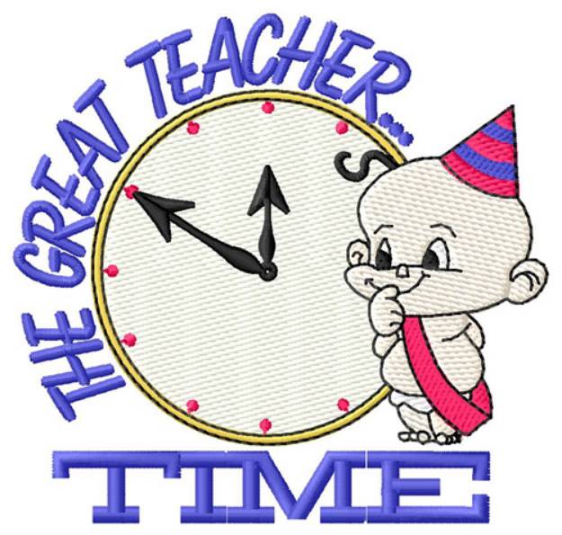 Picture of The Great Teacher Machine Embroidery Design