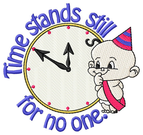Time Stands Still Machine Embroidery Design