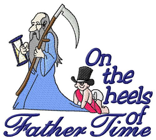 On The Heels Machine Embroidery Design