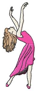 Picture of Lady Dancer Machine Embroidery Design