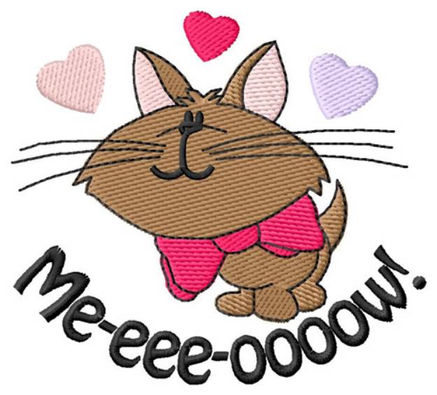 Picture of Meow! Machine Embroidery Design