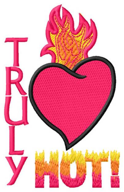 Picture of Truly Hot Machine Embroidery Design