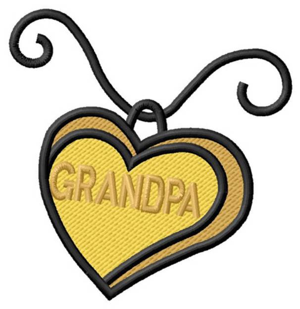 Picture of Grandpa Machine Embroidery Design