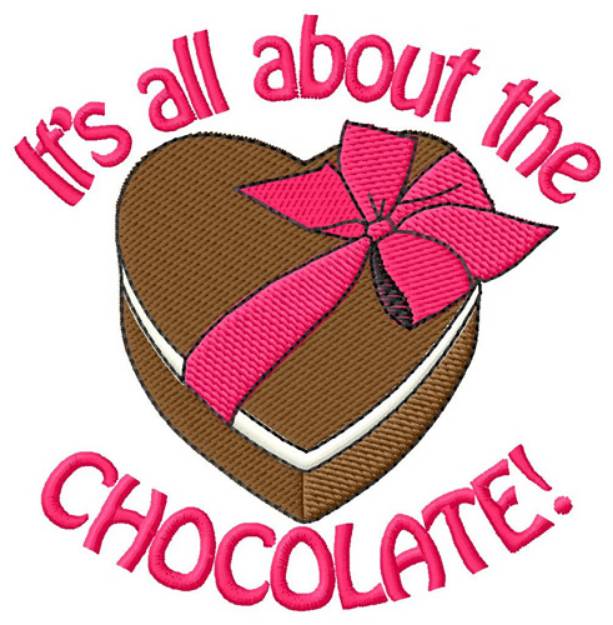 Picture of Chocolate Machine Embroidery Design