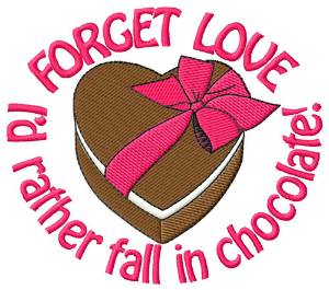 Picture of Forget Love Machine Embroidery Design
