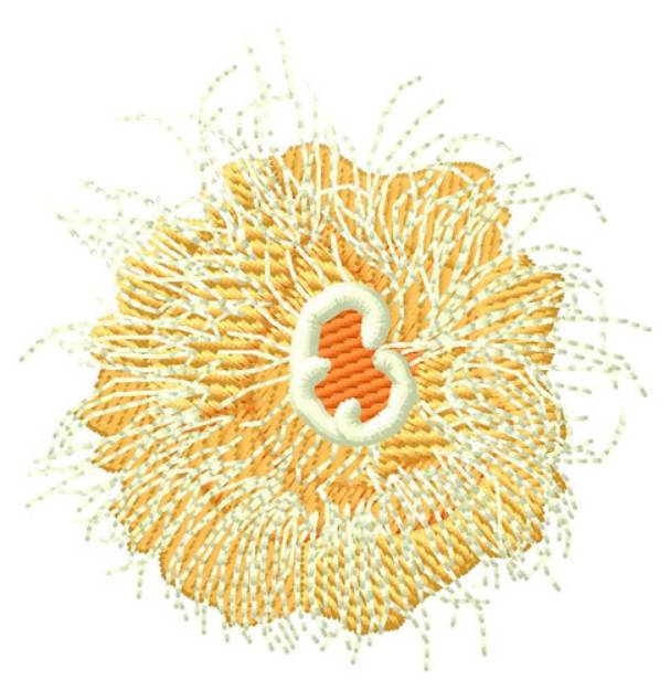 Picture of Sea Anemone Machine Embroidery Design