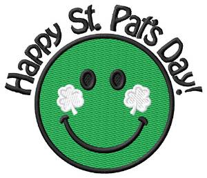 Picture of Happy St. Pats Day Machine Embroidery Design