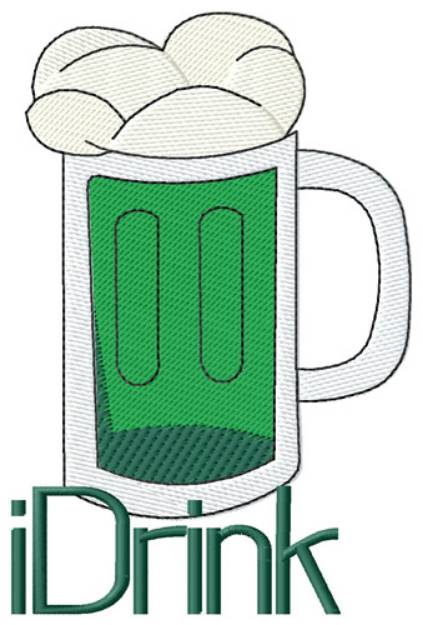 Picture of I Drink Machine Embroidery Design