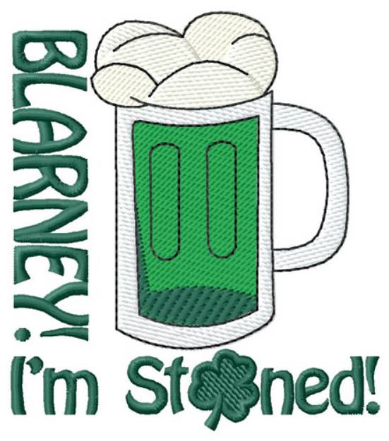 Picture of Blarney Im Stoned Machine Embroidery Design
