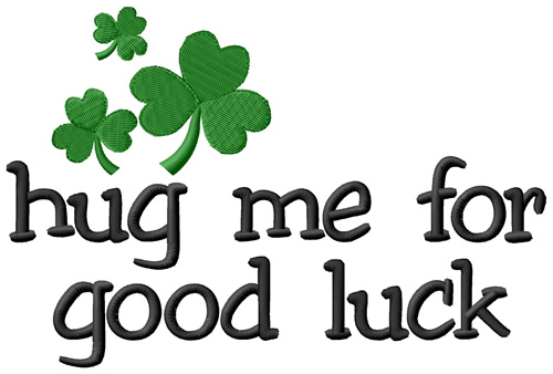 Good Luck Machine Embroidery Design