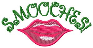 Picture of Smooches! Machine Embroidery Design