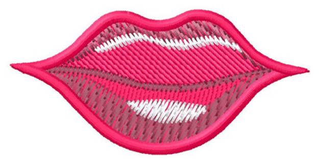 Picture of Lips Machine Embroidery Design