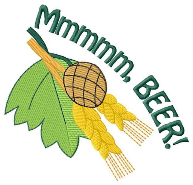 Picture of Mmm, Beer! Machine Embroidery Design