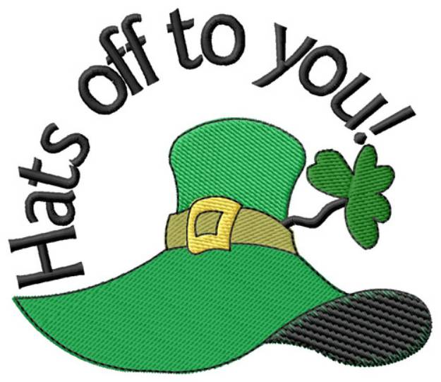 Picture of Hats Off To You Machine Embroidery Design