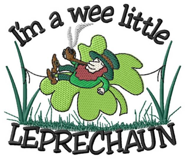 Picture of Wee Leprechaun Machine Embroidery Design